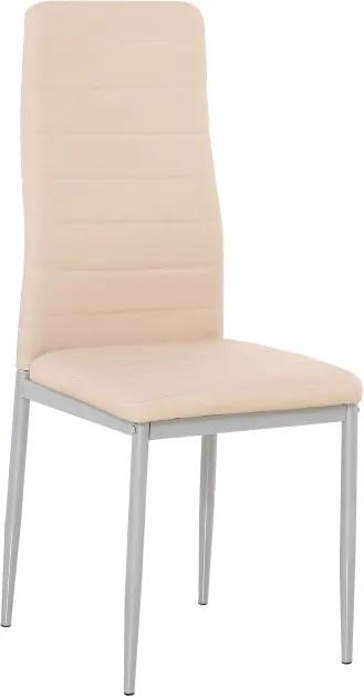 Židle, ekokůže, COLETA 0000182178 Tempo Kondela Ružová