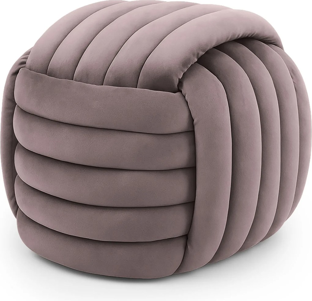 Taburet Nilo tmavě růžový