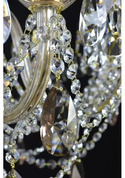 Wranovsky JWZ121102100 - Krištáľový luster na reťazi ZENITH 10xE14/40W/230V