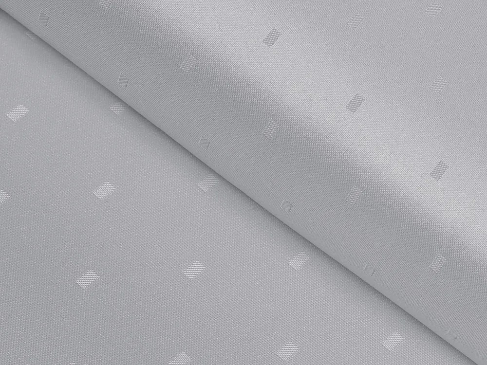Biante Teflónový oválny obrus TF-080 Obdĺžničky na sivom 120x140 cm