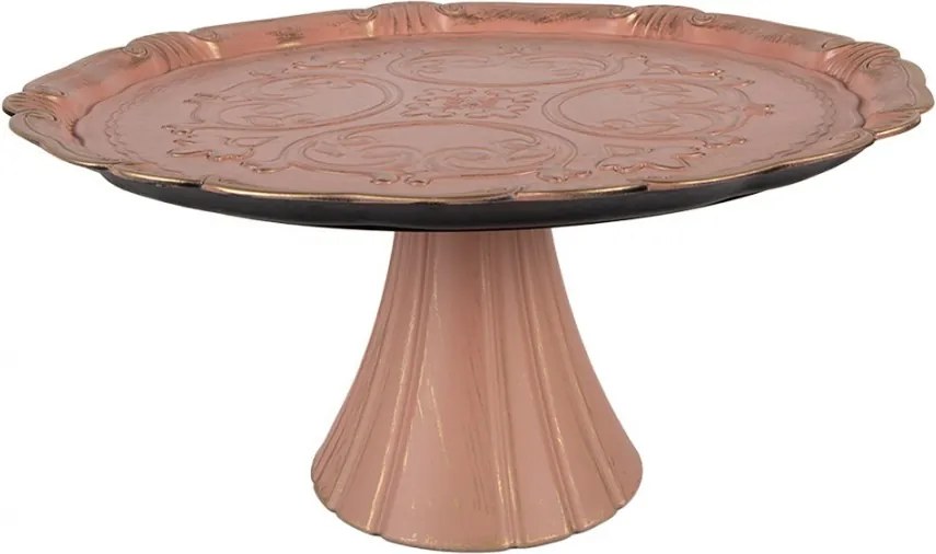 Cake Stand ? 33x14 Cm Pink Plastic - ? 32*15 cm