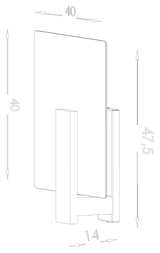 Sollux Stropné svietidlo LAPPO wenge SL_1097