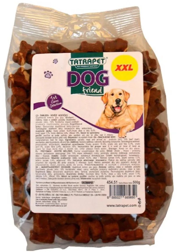 Hovädzie kocky pre psa - 500g XXL Dog friend 454.51