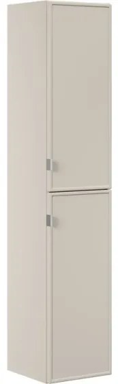 Kúpeľňová zostava Bella Cashmere Wiki so skrinkami a umývadlom 140 cm kašmírová