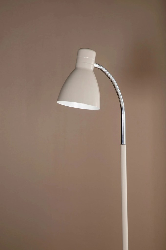 Béžová stojaca lampa LINA, 150 cm