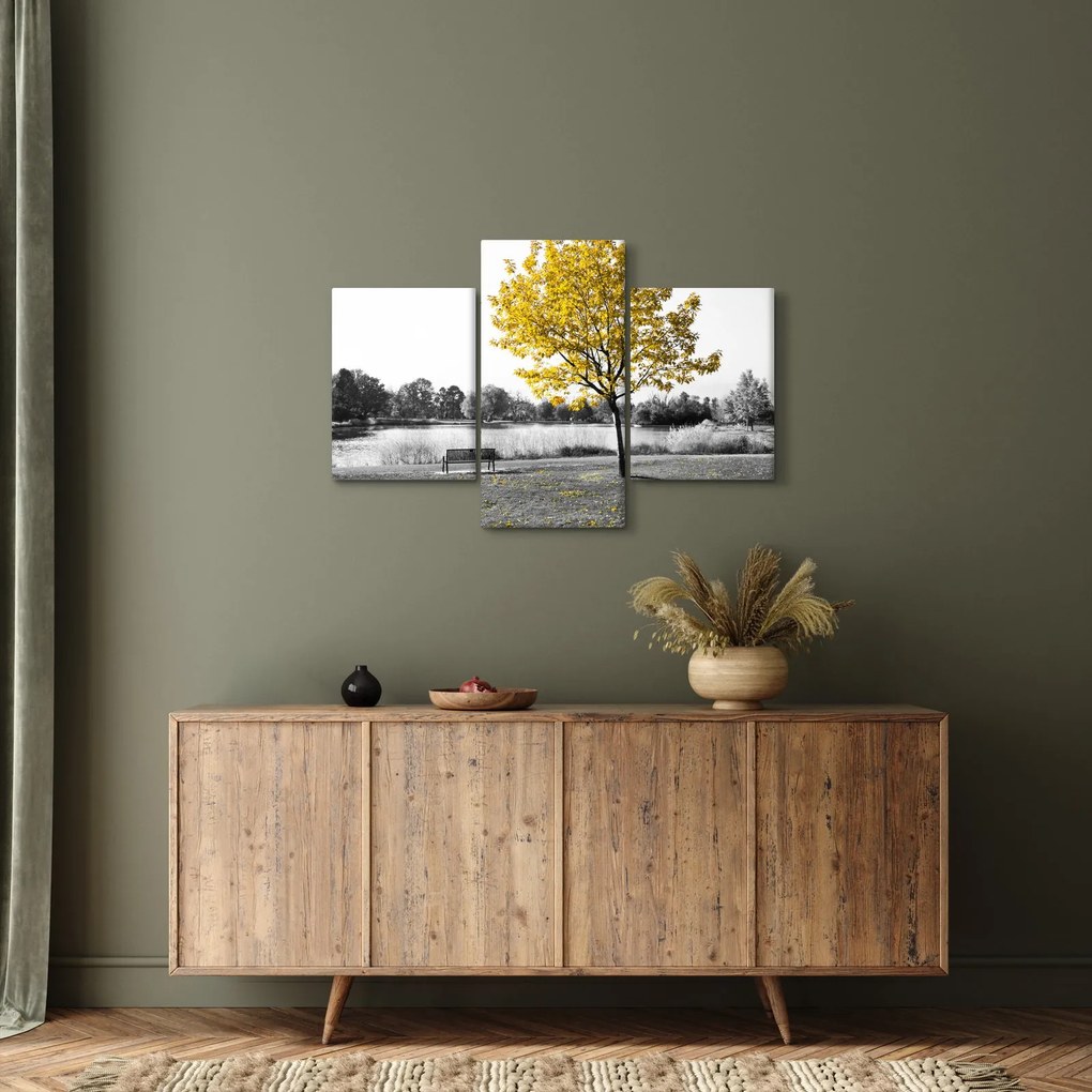 Obraz - Odpočinok v parku (90x60 cm)