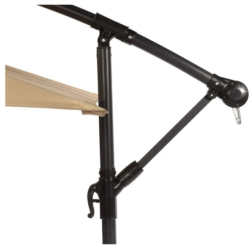 Béžový slnečník ø 300 cm Happy Sun – Bonami Essentials