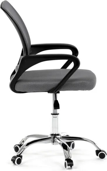 Detská otočná stolička sivá KA-L103 GREY