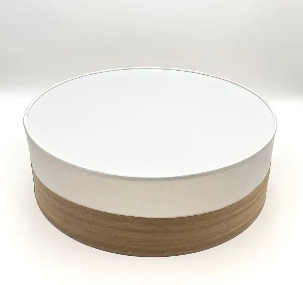 LED Stropné svietidlo SIRJA WOOD LED/36W/230V pr. 45 cm biela/dub