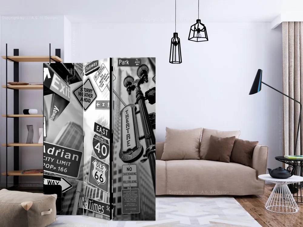 Artgeist Paraván - Roads to Manhattan [Room Dividers]