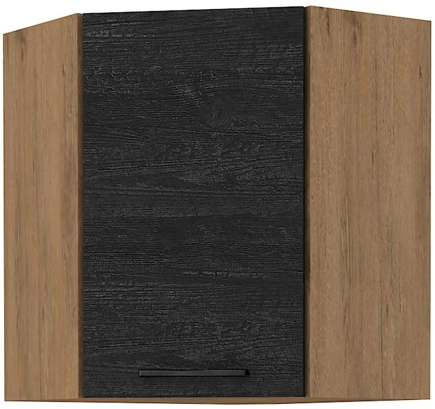 Skrinka do kuchyne VIGO DARK 60X60 GN-72 2F (45°)