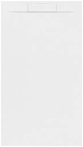 Sprchová vanička obdĺžniková SAT Fusion 120x90 cm liaty mramor Blanco SATFU12090BL
