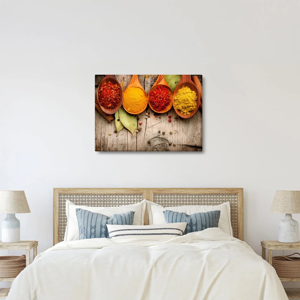 Obraz - Korenie na dreve (70x50 cm)
