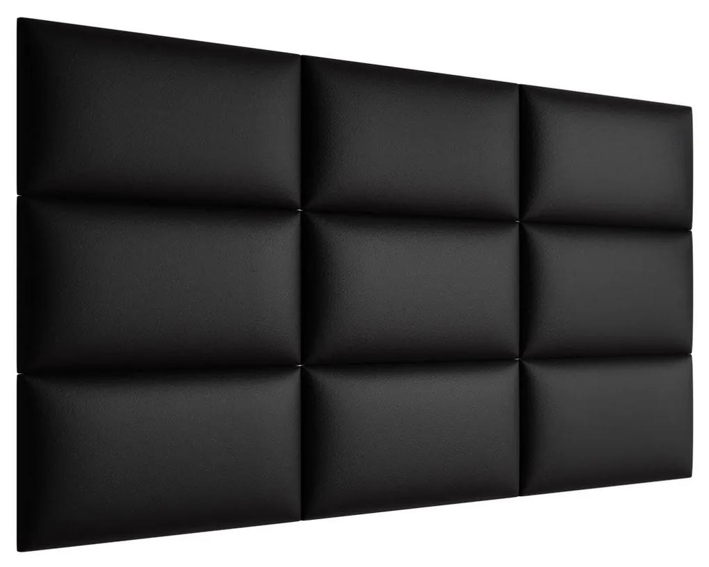 Čalúnený nástenný panel Pag 60x30, Farby: ekokoža Soft 011 (čierna)