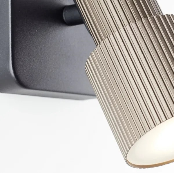 Brilliant - LED Nástenné bodové svietidlo CADIZ 1xGU10/5W/230V bronzová