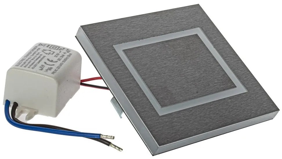 Schodiskové LED svietidlo Evra, 1x LED 0,6w, 6500k, s