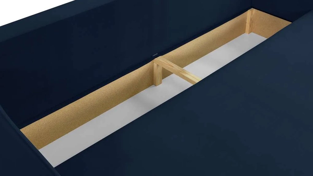 Rozkládací pohovka GALA Tmavomodrá