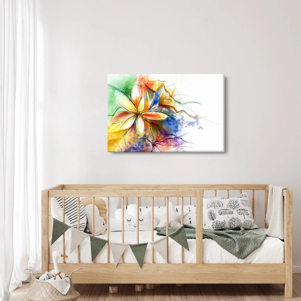 Obraz - Kvetina (90x60 cm)