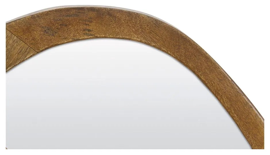 Nástenné zrkadlo s dreveným rámom 120x80 cm Sonora – Light &amp; Living