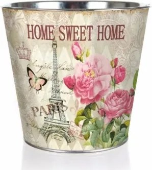 Dekoratívny kvetináč Home Sweet, 12x11,5 cm%