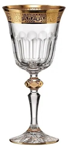 Bohemia Crystal ručne brúsené poháre na biele víno Romantic 170ml (set