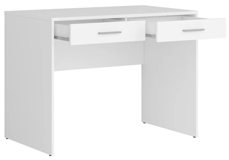 BRW Písací stolík NEPO PLUS BIU2S biely