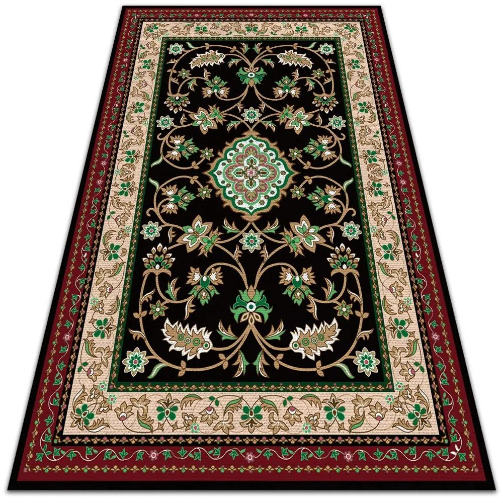 Módne vinylový koberec Módne vinylový koberec kvetinovými vzormi