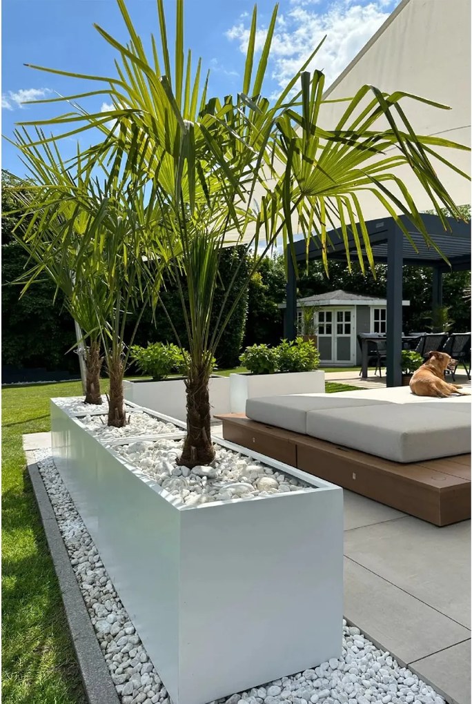 Hrantík MAXI, sklolaminát, šírka 100 cm, biely mat