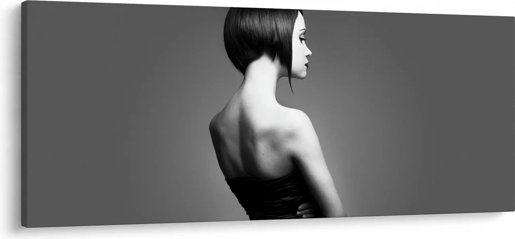 Obraz elegantnej ženy (120x50 cm)