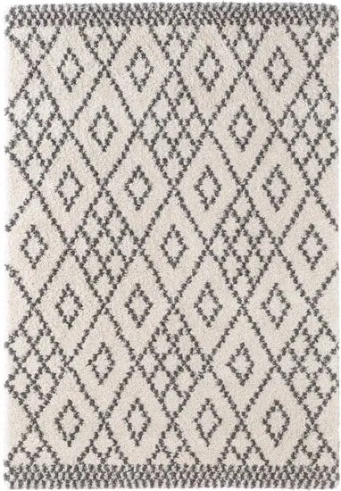 Svetlosivý koberec Mint Rugs Ornament, 80 × 150 cm