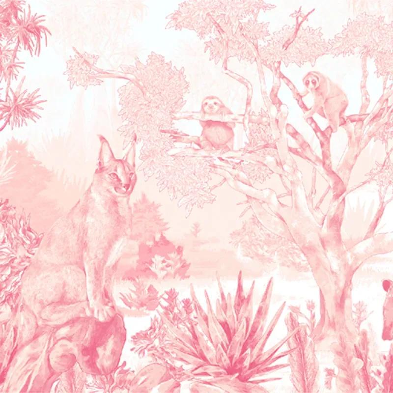 VLADILA  Sleepy Meadow In Pink - tapeta