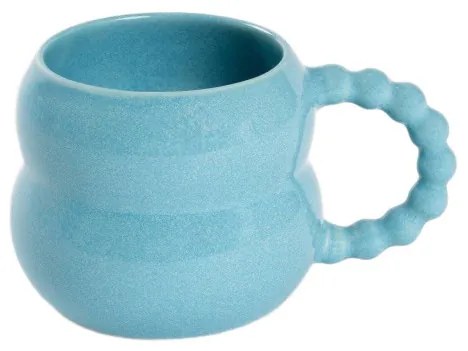 Hrnček BUBBLE BEADS tyrkysový 727368 300 ml