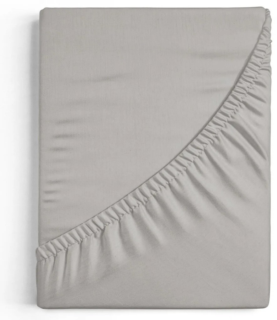 JERSEY PRESTIERADLO JERS4 200X220 CM, VÝŠKA 30 CM STRIEBORNÁ