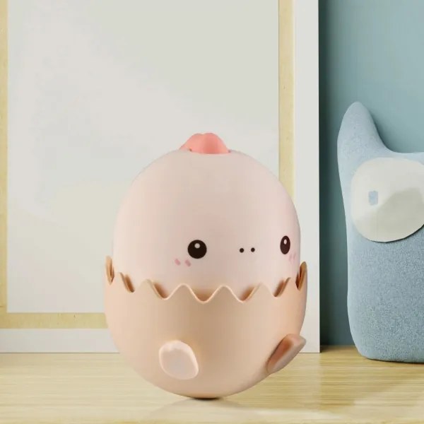 LED RGBW Stmievateľná detská dotyková lampa BABY DINO LED/0,75W/5V 1200mAh ružová