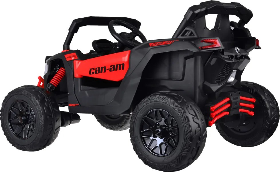 JOKOMISIADA Detské elektrické auto Buggy 4x4 na batériu 800 W červené PA0299 CZ