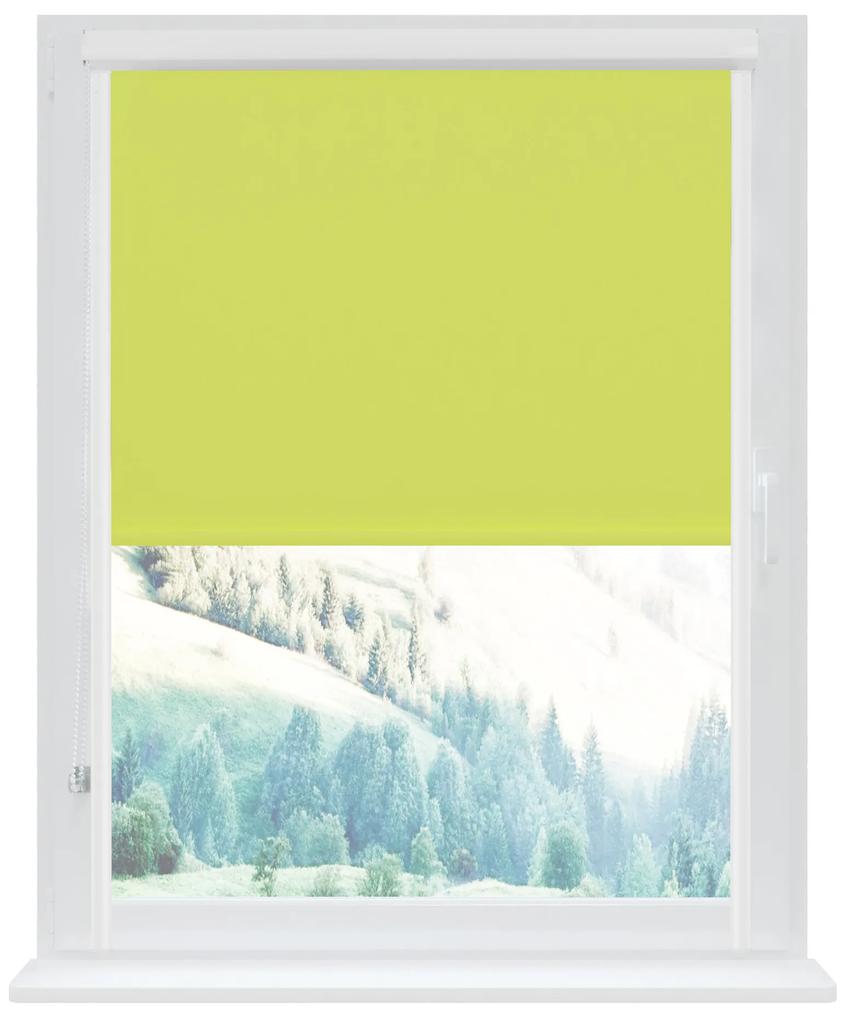 Dekodum Klasická mini roleta v bielej kazete, farba látky Mäta Šířka (cm): 56, Dĺžka (cm): 150, Strana mechanizmu: Práva