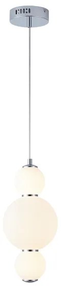 LED Luster na lanku LED/12,6W/230V 3000K