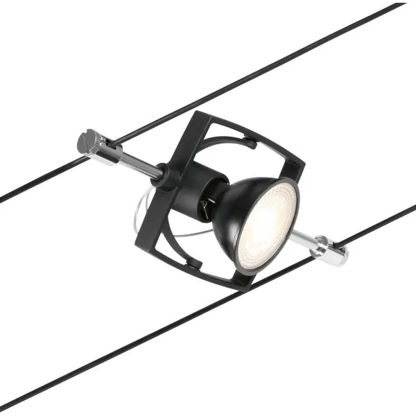 Paulmann 94434 - SADA 5xGU5,3/10W Bodové svietidlo MAC 230V čierna