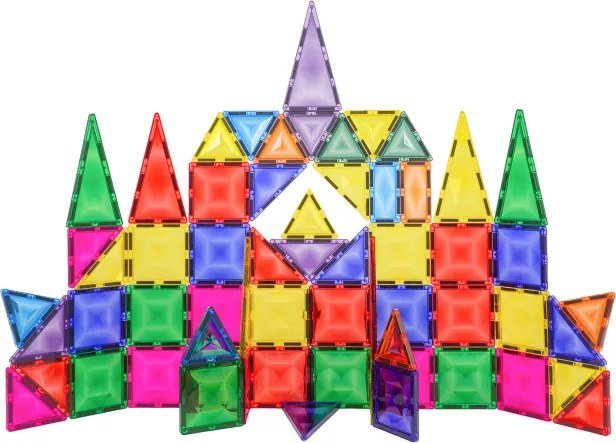 Magnetická stavebnica SUPER MAGNETISM, 67 dielikov