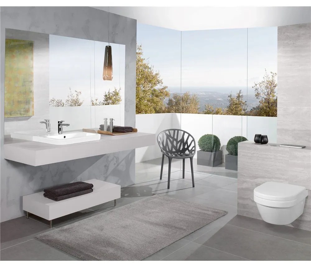 VILLEROY & BOCH Architectura WC sedátko s poklopom, s funkciou QuickRelease a Softclosing, biela alpská, 9M83S101