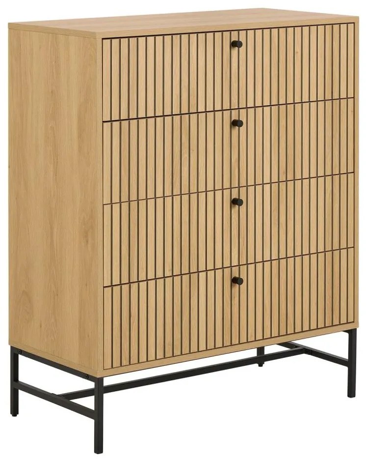 Komoda s zásuvkami OLIVIA dub