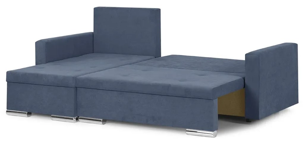 Rozkládací rohová sedací souprava FELIX Modrá