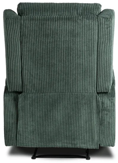 Masážne kreslo ANDREA, zelený menčester