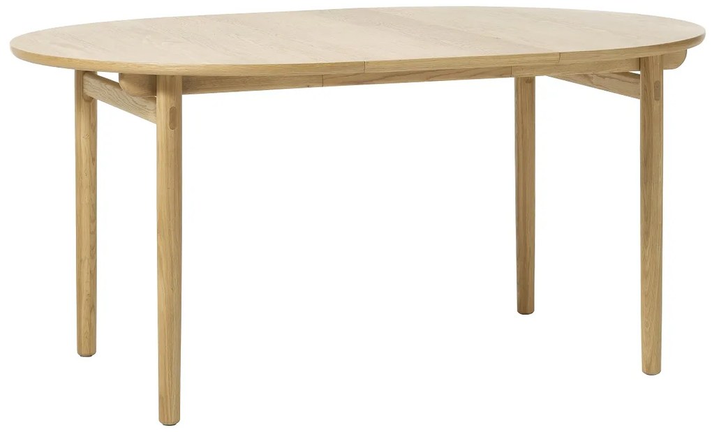 Rozkladací jedálenský stôl Wally 120 - 165cm prírodný dub