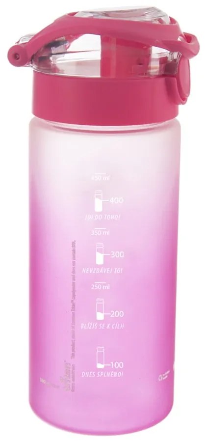 Ružová tritánová fľaša 500 ml Saga – Orion