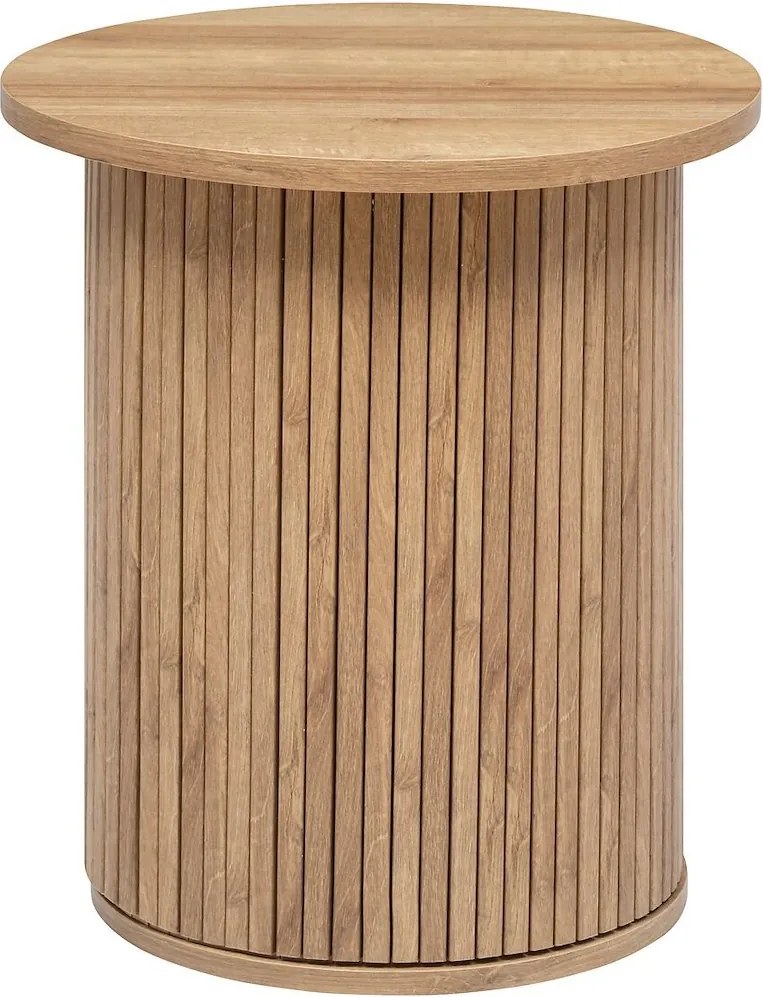 Odkladací stolík Colva 45 cm hnedý
