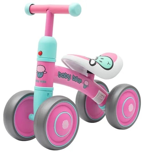 BABY MIX Nezaradené Detské odrážadlo Baby Mix Baby Bike pink Ružová |