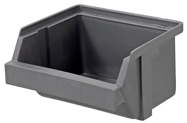 Plastový box na súčiastky s konzolou na uchytenie, 5 ks