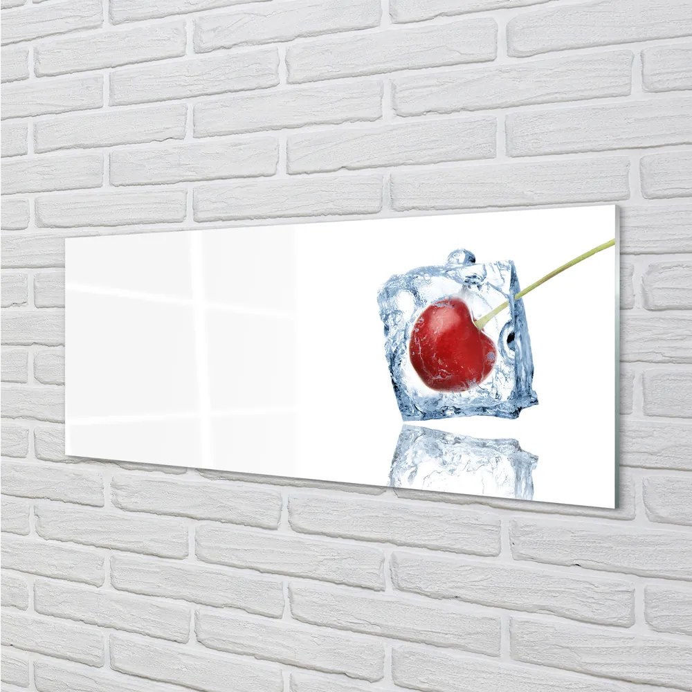 Obraz plexi Kocka ľadu cherry 120x60 cm