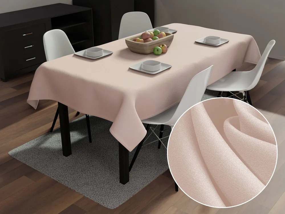 Biante Dekoračný obdĺžnikový obrus Rongo RG-089 Svetlo béžový 50x100 cm